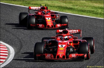 Неудачный уик-энд для Ferrari в Сузуке