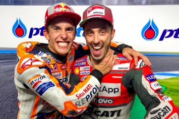 MotoGP: Маркес как Довициозо; Довициозо как Маркес - ThaiGP во всех деталях из первых уст