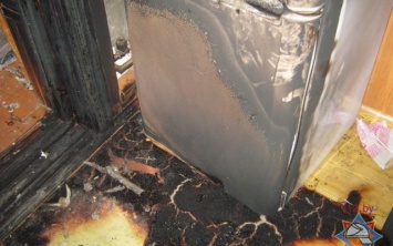 В Херсоне из-за холодильника едва не сгорела квартира