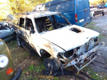 Выступавшему за отставку Терещенко активисту сожгли авто: фотофакт