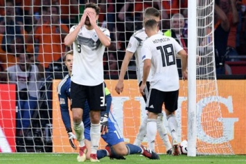 Непримиримые соперники - сборные Голландии и Германии сыграли боевой матч в Лиге Наций
