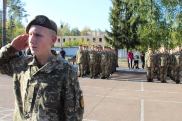 Лицеисты Киевского военного лицея им. Ивана Богуна приняли присягу