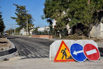 Ремонт улиц в Евпатории вошел в новую стадию