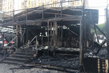 В Одессе сожгли кафе израильского инвестора