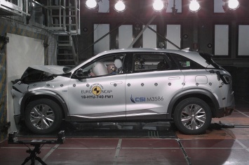 Водородный кроссовер Hyundai Nexo получил пять звезд в краш-тестах Euro NCAP