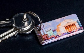 В метро продаются брелоки «Тройка» с видами старой Москвы