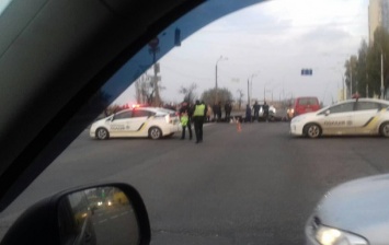 В Киеве протестующие снова перекрыли Харьковское шоссе