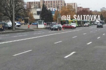 В Харькове ДТП, троллейбусы не могут проехать в метро