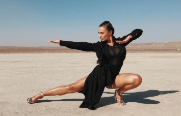 Им нет конца-края: партнерша Николая Тищенко Dj Nana блеснула длинным ногами в новом клипе