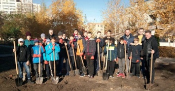 В Слободском районе высадили 60 деревьев
