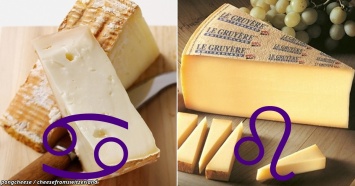 Какой сыр подходит вам лучше всего по знаку Зодиака?
