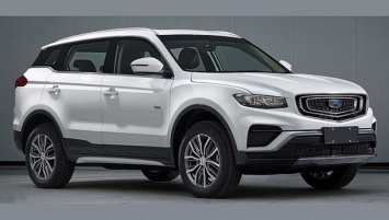 Внедорожник Geely Atlas с двигателем от Volvo поступит в продажу в 2019 году