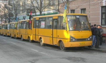 Тернопольские маршрутчики устроили забастовку после снижения тарифа - в городе пробки, люди добирались на работу пешком