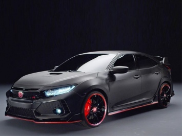 Honda Civic Type R - горячий подстаканник