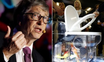 Билл Гейтс представил "туалет будущего", которому не нужна вода