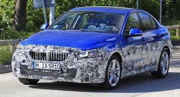 Опубликованы шпионские фото обновленного седана BMW 1-й серии