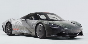 McLaren представил первый тестовый образец гиперкара Speedtail