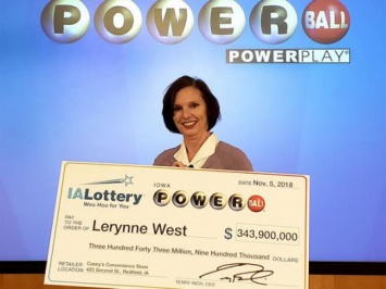 Американка потеряла лотерейный билет, который сорвал джекпот в 344 млн долларов