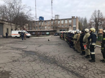 Спасатели Кривого Рога оттачивали свое мастерство на плановых учениях