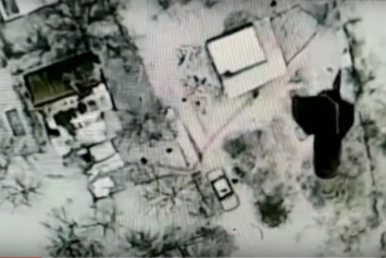 Кара настигла: появилось зрелищное видео ликвидации террористов ''ДНР'' с воздуха