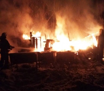В Витовском районе из-за неисправности печи загорелась кровля жилого дома