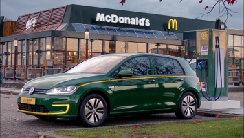 McDonald’s показал электрический Volkswagen для завсегдатаев McDrive