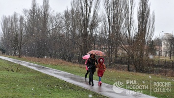 Царство непогоды: на Крым обрушатся ливни с мокрым снегом и морозы