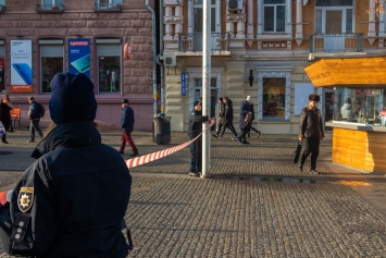 На Европейской площади горожане устроили массовую драку