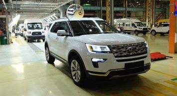 В России собрали 20 000 кроссоверов Ford Explorer