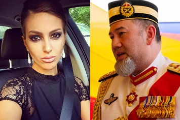 "Мисс Москва-2015" Оксана Воеводина вышла замуж за короля Малайзии