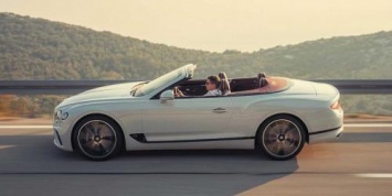 Bentley представили новый кабриолет Continental GT Convertible