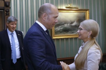 Юлия Тимошенко поздравила нового лидера украинской диаспоры