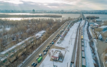 В Днепре на Амурском мосту у трамвая отпало колесо