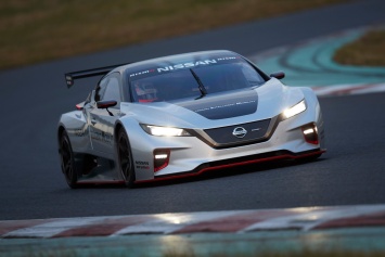 Nissan создал гоночный электромобиль Leaf Nismo RС