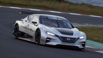 Nissan представил гоночную версию электромобиля Leaf Nismo RС на 322 л. с