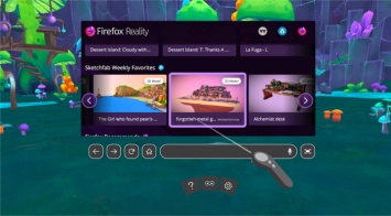Выпуск Firefox Reality 1.1, браузера для устройств виртуальной реальности