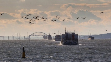 Российская блокада: началось движение судов в порт Бердянск