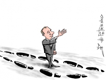 ''Никто и не заметил'': игнор Путина на G20 высмеяли в карикатуре