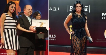 Египетская актриса может сесть на 5 лет за «слишком откровенное платье»